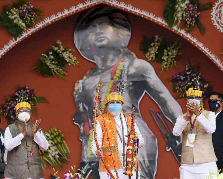 India will celebrate Birsa Munda's birth anniv every year: Modi