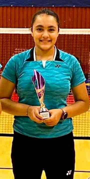 Young Indian shuttler Taarini wins triple-crown in Sweden