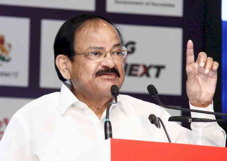 Venkaiah Naidu flags off Bengaluru Tech Summit-2021