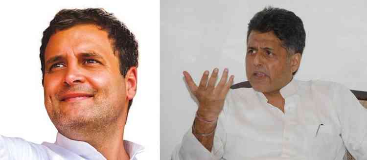 Manish Tewari targets Rahul, says Cong should not indulge in Hindutva debate