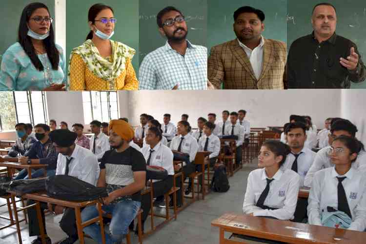 Workshop on handwriting and soft skills held in Doaba College