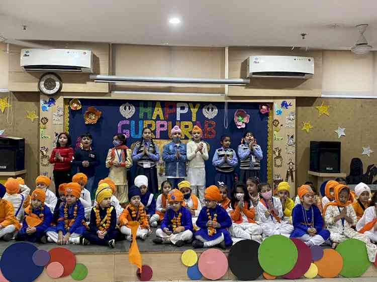 Gurpurab celebration at DCM Presidency School, Elementary Campus