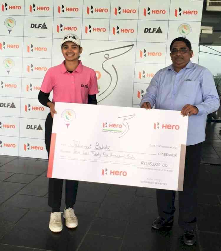 Golfer Jahanvi wins 12th leg of WPGT in Hyderabad