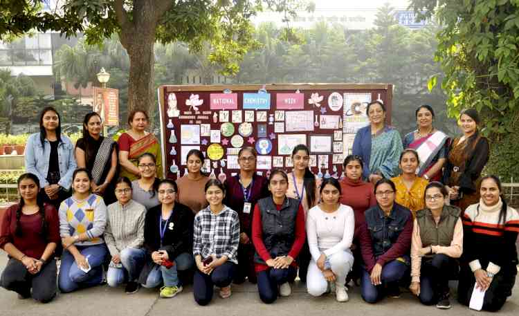 KMV commemorates National Chemistry Week- 2021 with full zeal and enthusiasm