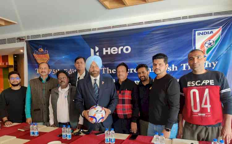 Hosting Santosh Trophy will improve Chandigarh football: President CFA KP Singh