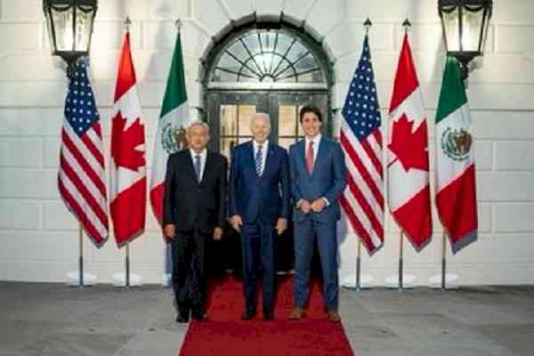 US, Canadian, Mexican leaders hold first summit in 5 years