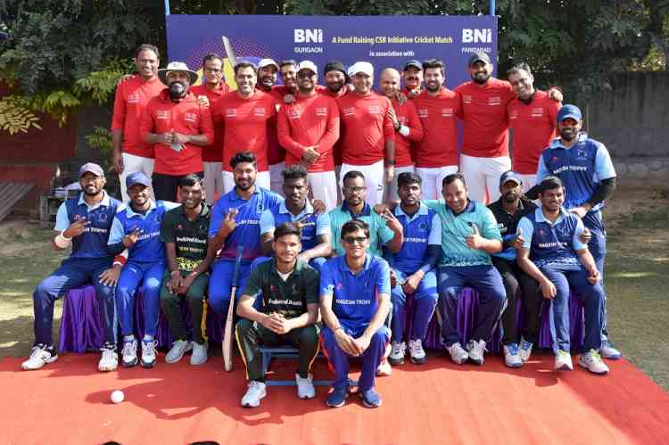 “Cricket for Blind”, a CSR event organised by BNI Gurgaon in association with Samarthanam Trust for Disabled and CABI 