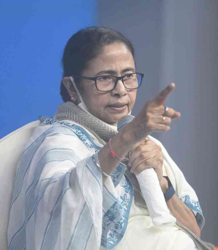 Mamata questions utility of rights body before leaving for Delhi