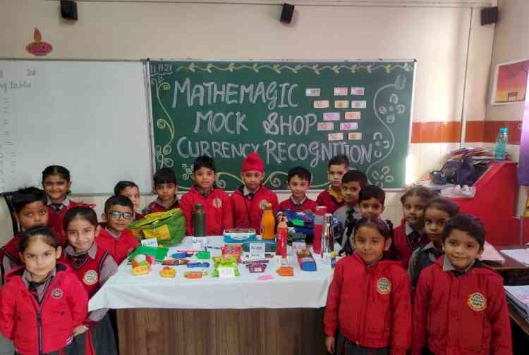 Students learnt Maths with fun activities