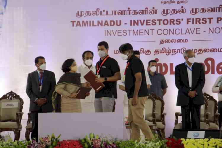Boom Motors signs MOU with Government of Tamil Nadu