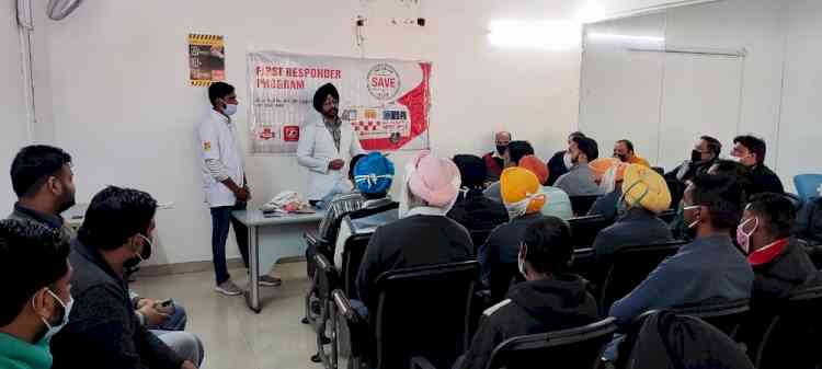 108 Ambulance organizes First Responder Program at Godrej and Boyce Manufacturing Company, Rajpura, Patiala