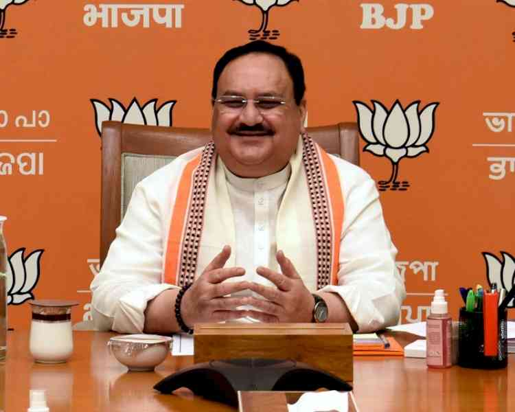 BJP workers should bring those on path of adharma back on track: Nadda