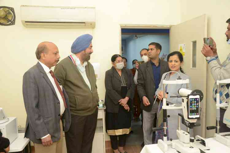 CMCH inaugurated its vitreoretinal services