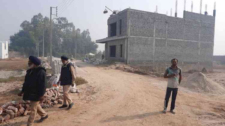 ADC (Urban Development) office gets tough on illegal colonies; stops ongoing work in 2 residential colonies today