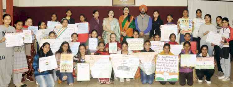 KMV celebrates Constitution Day with full zeal and enthusiasm