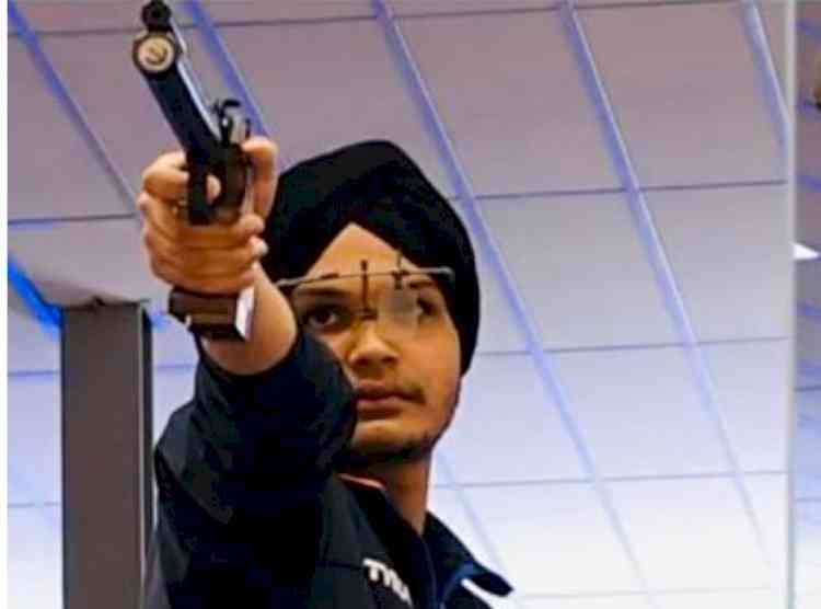 Sarabjot Singh crowned new Men's Air Pistol National Champion