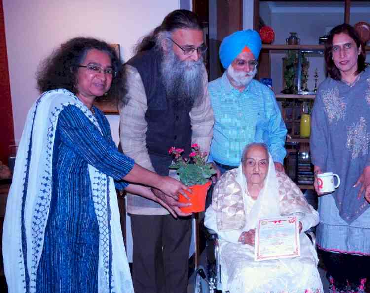 First female Vice-Chancellor of Punjabi University honoured