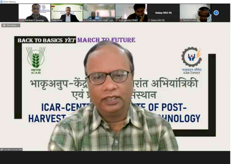 ICAR-CIPHET organised webinar on Plant Based Dairy Analogues 