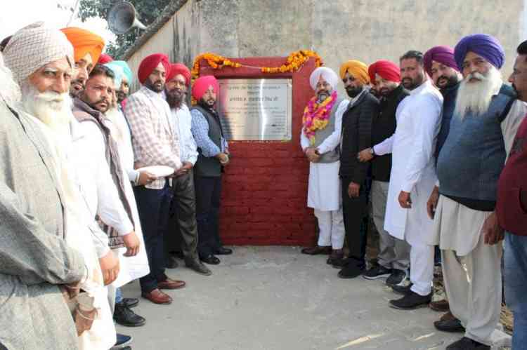 Cabinet Minister Gurkirat Singh inaugurates two more development projects 