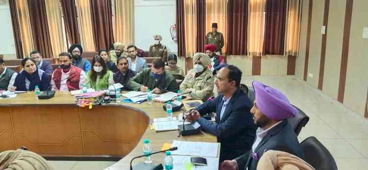 2022 Assembly Elections-DC directs officials to identify vulnerable polling stations