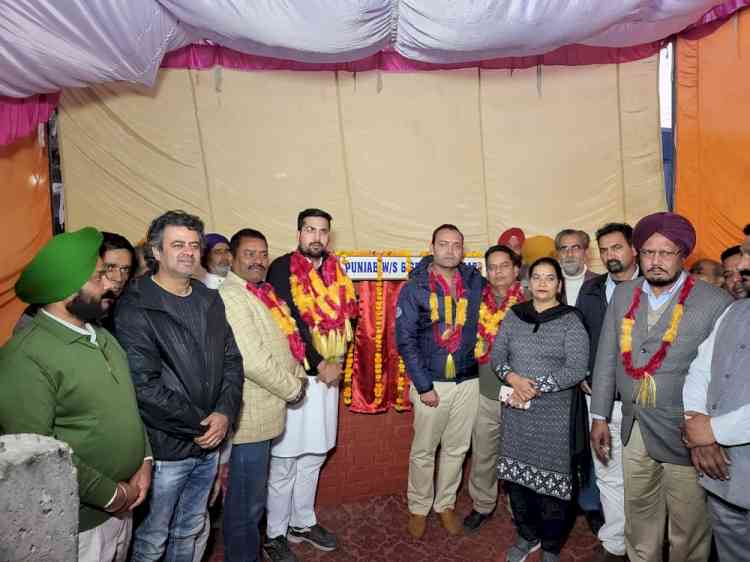 MLA Angad Singh initiates sewerage project worth Rs 9.33 crore in three localities