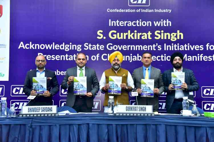 Punjab will become industrial powerhouse that powers country: Gurkirat Singh