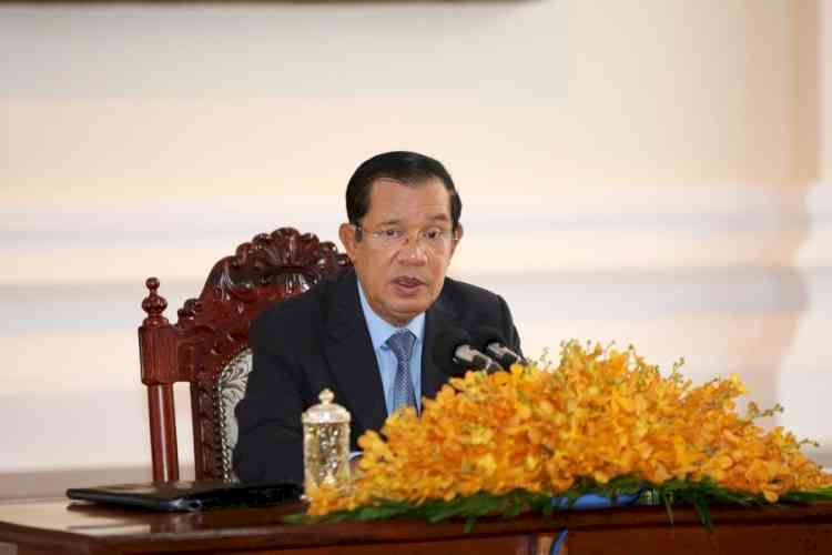 Cambodian PM says eldest son Manet will be one of PM candidates after him