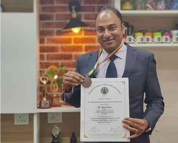 National Academy of Medical Sciences awards PGI’s Dr Sonu Goel