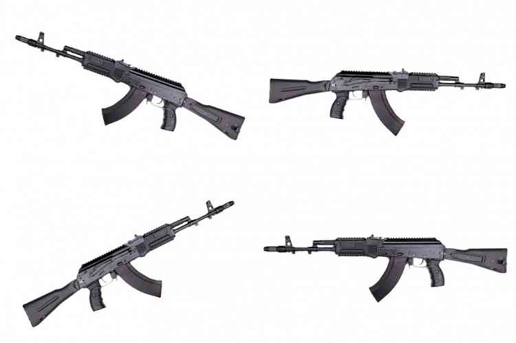 Govt clears production of 5L AK-203 rifles ahead of Putin's visit