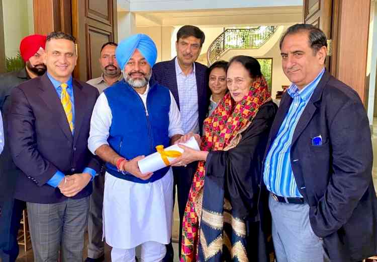 Punjab Government confers certificate of honour to Padma Shri Rajni Bector