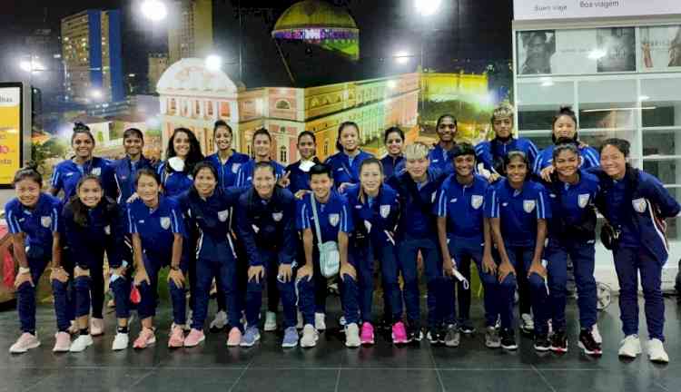 Indian women's football team return from Brazil, set camp in Kerala