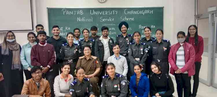 Armed Forces Flag Day by NSS, PU