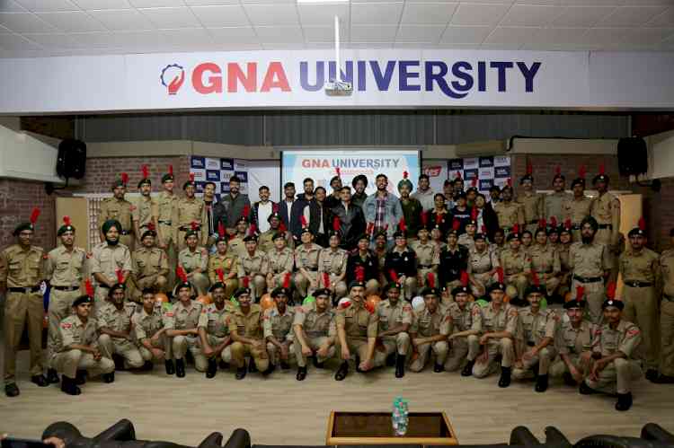 NCC Day celebration at GNA University