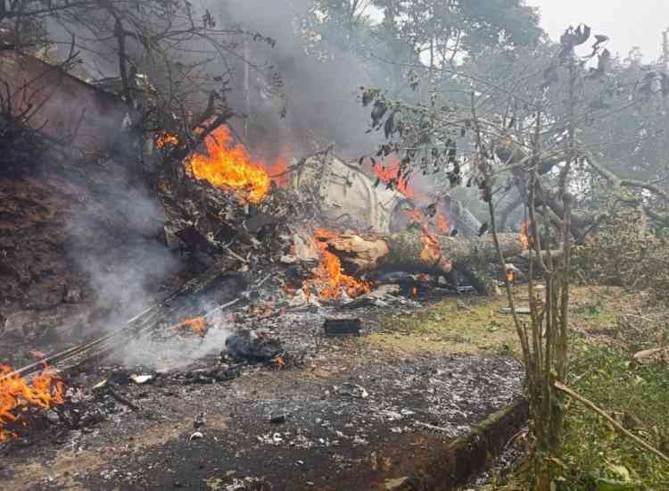 Gloom descends on Defence Services Staff College after CDS chopper crash