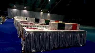 Mortal remains of Gen Rawat, wife, others reach Delhi