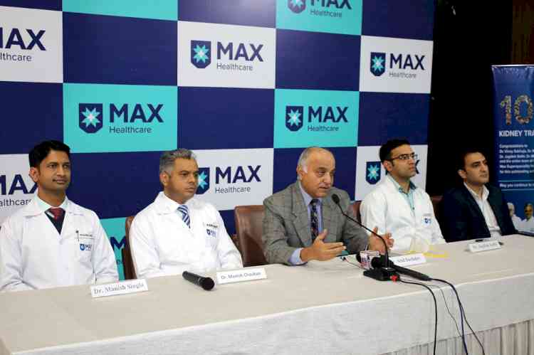 Max Hospital, Mohali completes 1000 successful kidney transplants