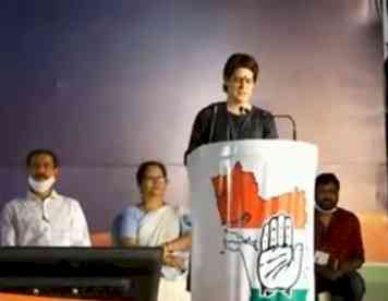 Crimes against women rising in Goa, BJP ideology 'anti-women': Priyanka