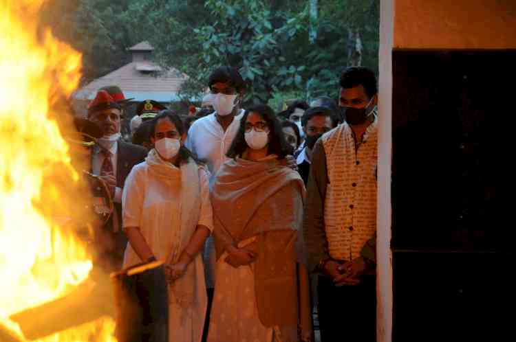 CDS Gen Bipin Rawat, wife laid to rest with full military honours