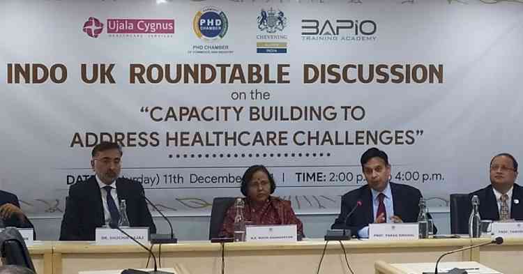 Ujala Cygnus Group of Hospitals organizes Indo-UK Roundtable discussion