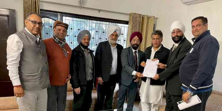 UCPMA’s delegation met MP Manish Tewari