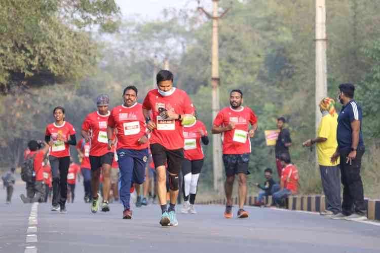 Hyderabad Runners Society organised 5K Fun Run at University of Hyderabad