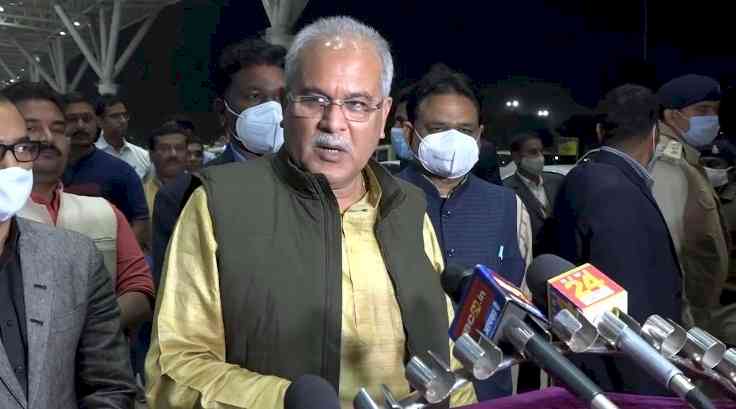 Join hands to dethrone BJP, Baghel urges opposition