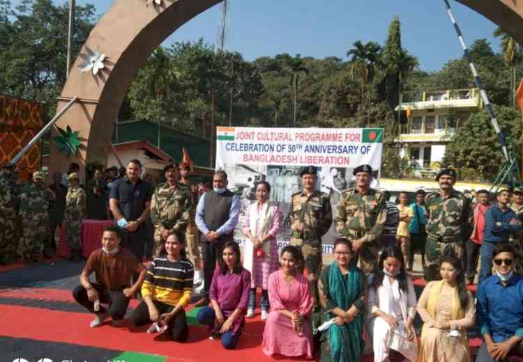 BSF, BGB celebrate Golden Jubilee of 1971 B'desh war victory