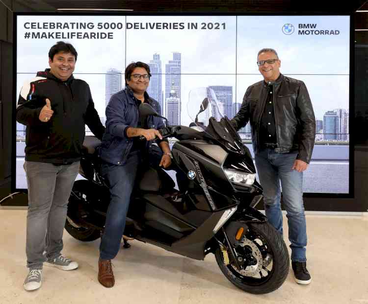 Make Life a Ride. BMW Motorrad achieves all-time sales high in India.
