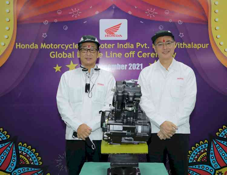 Honda 2Wheelers India commences Global Engine Manufacturing from Gujarat Plant