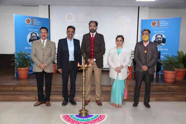 Principal Secretary to CM Punjab Hussan Lal inaugurated Research Grant Proposal Writing Workshop at LPU Campus