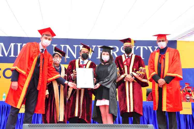 17th Convocation 2021” at Amity University  