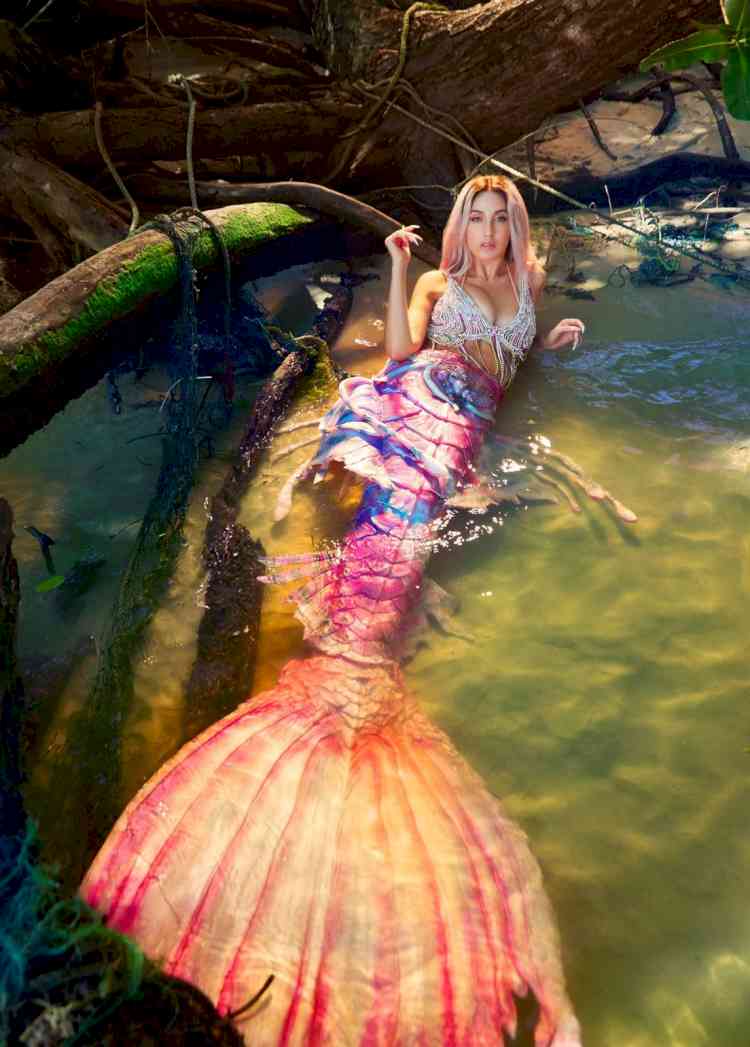 Nora Fatehi turns mermaid for her next single Dance Meri Rani with Guru Randhawa produced by Bhushan Kumar