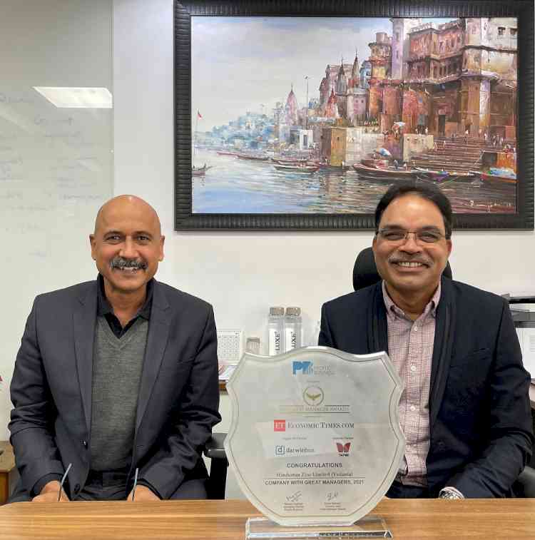 Hindustan Zinc wins ‘Company with Great Managers’ Award for two consecutive years