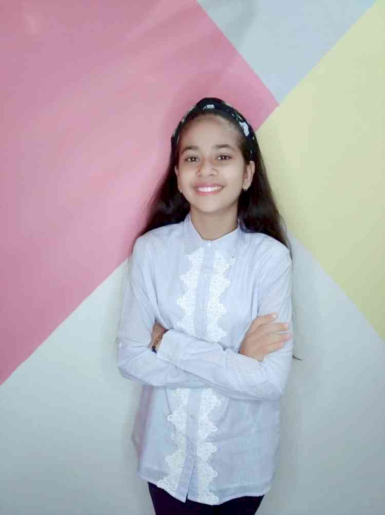 Namya Joshi of Sat Paul Mittal School Ludhiana gets selected amongst world’s top 100 child prodigies